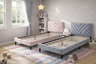 2 Brand New Twin Size Bed Frame 