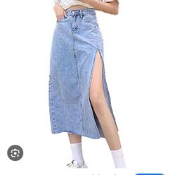 Demin Skirt Size Medium