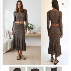 Lacey Skirt Outfit (M)