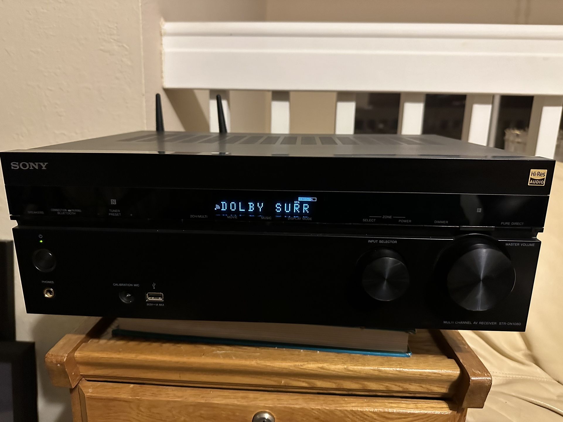 Sony STR-DN1080 7.2 Dolby Atmos Receiver w/Bluetooth