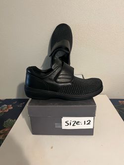 Propet Olivia Women's Stability Casual Shoes, Black, Size 12, New without original box