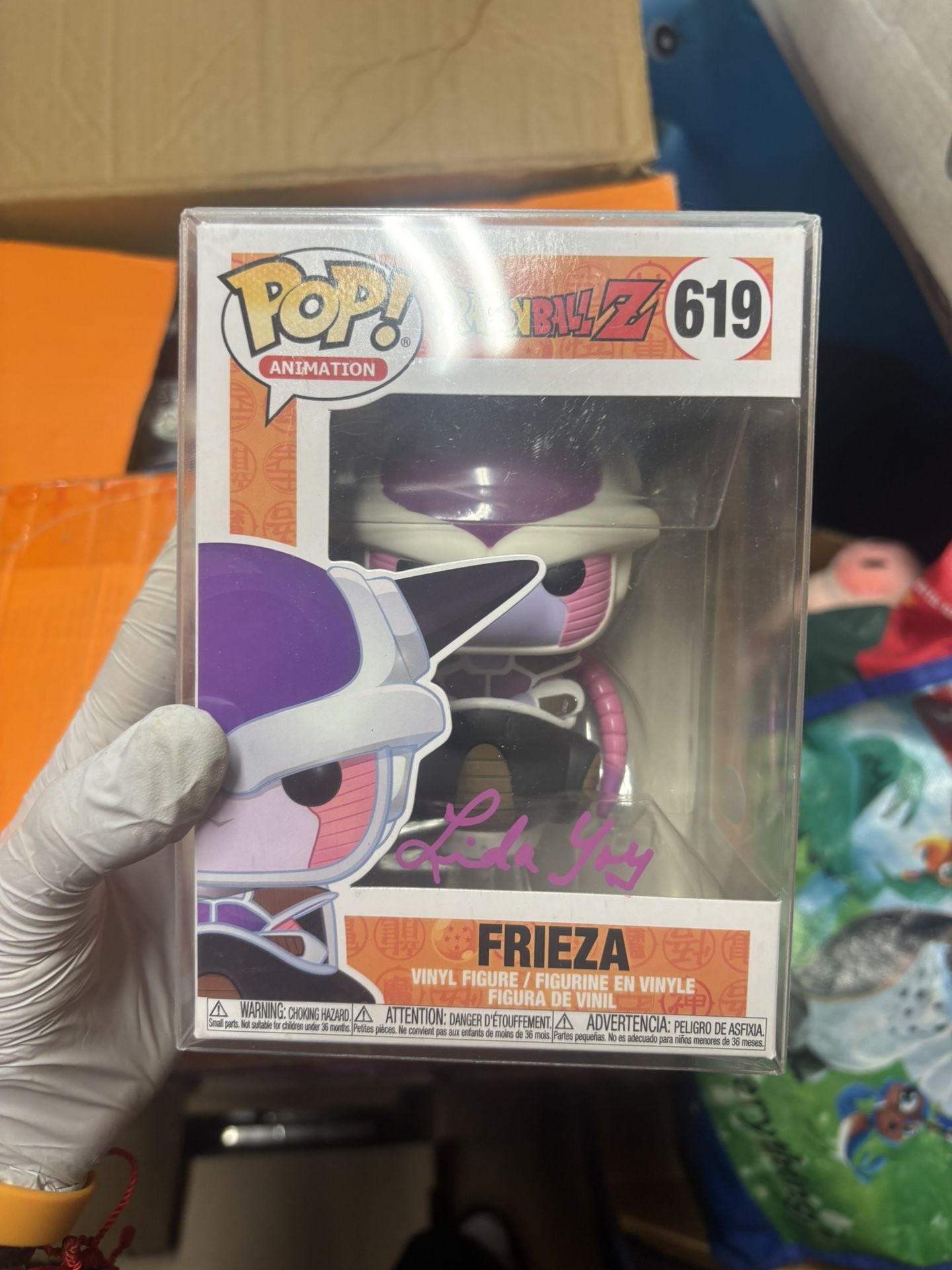 Frieza Autographed Funko