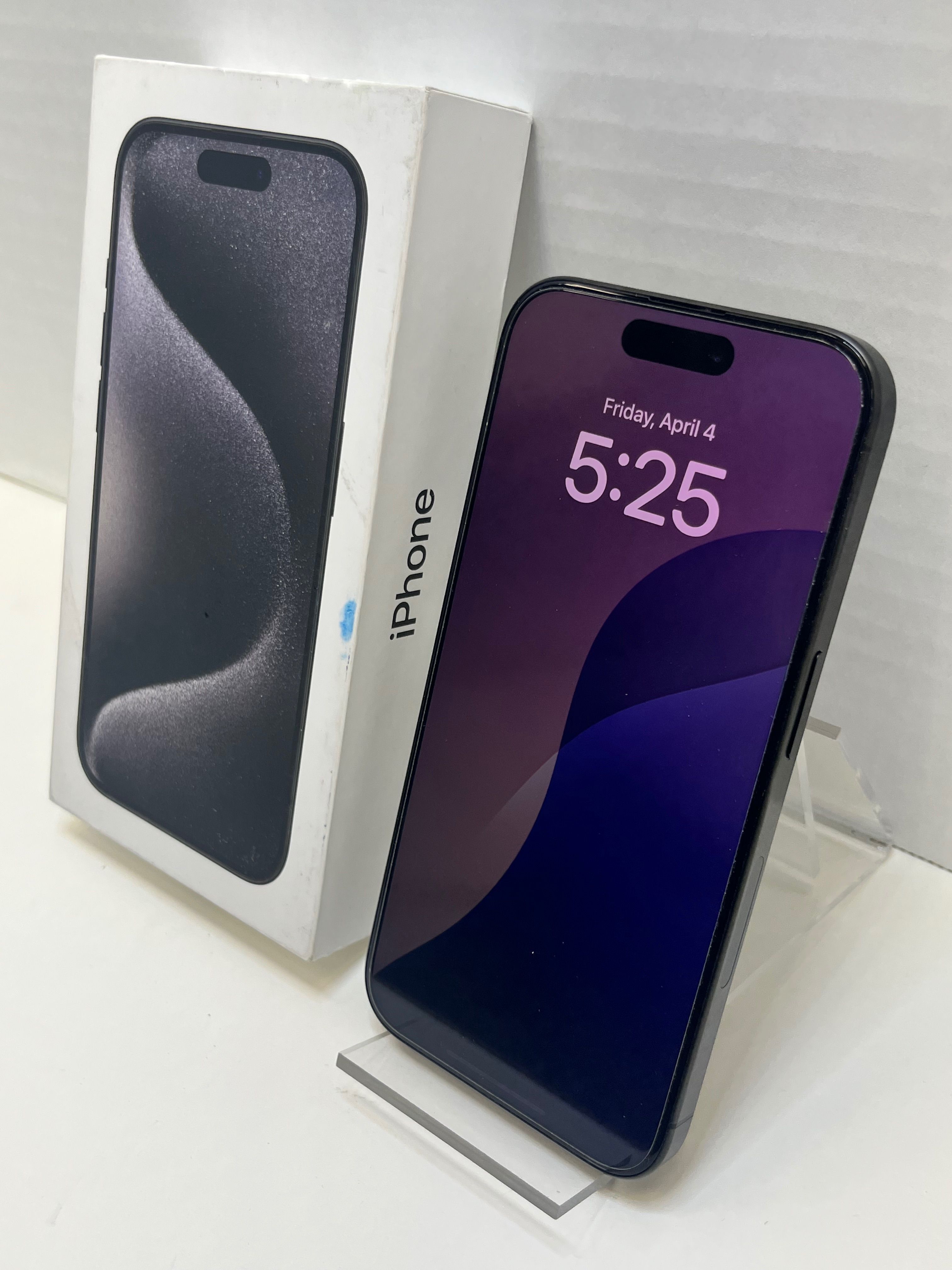 iPhone 15 Pro, 128GB, Gray, SIM Unlocked, $49 Down Payment 