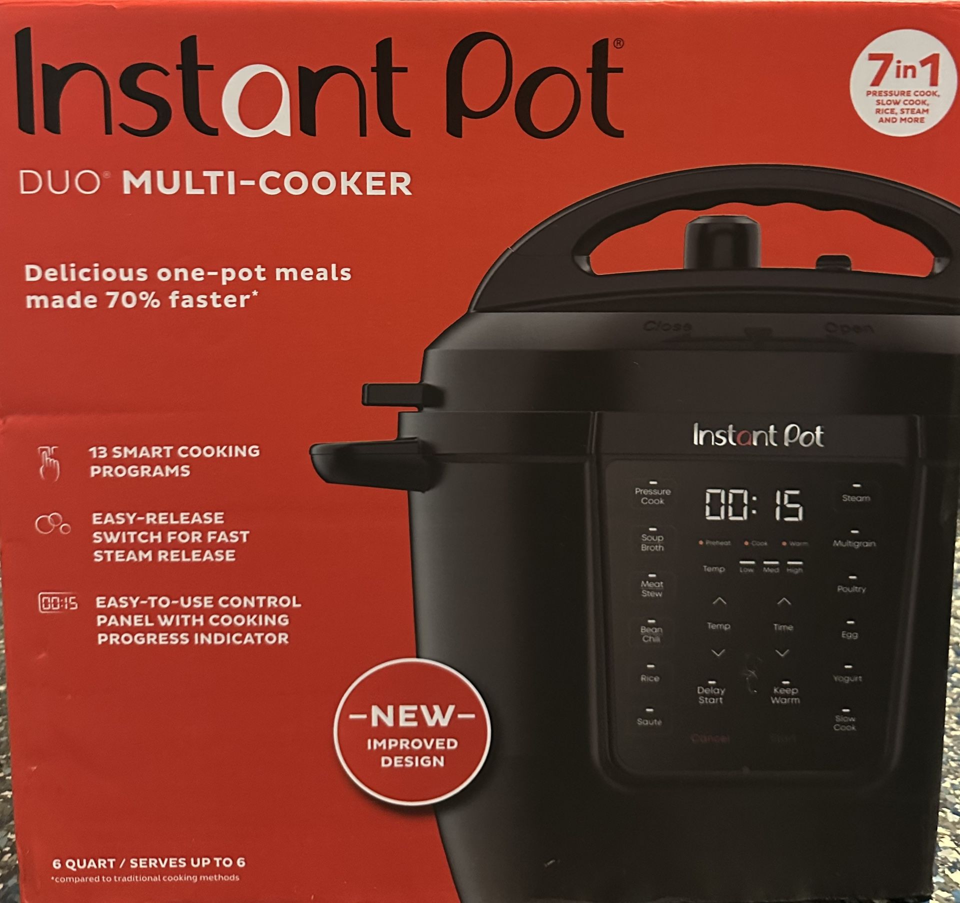 Instant pot 6 Quart