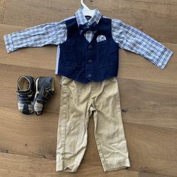 Nautica 4-piece toddler suit (24 mon) set