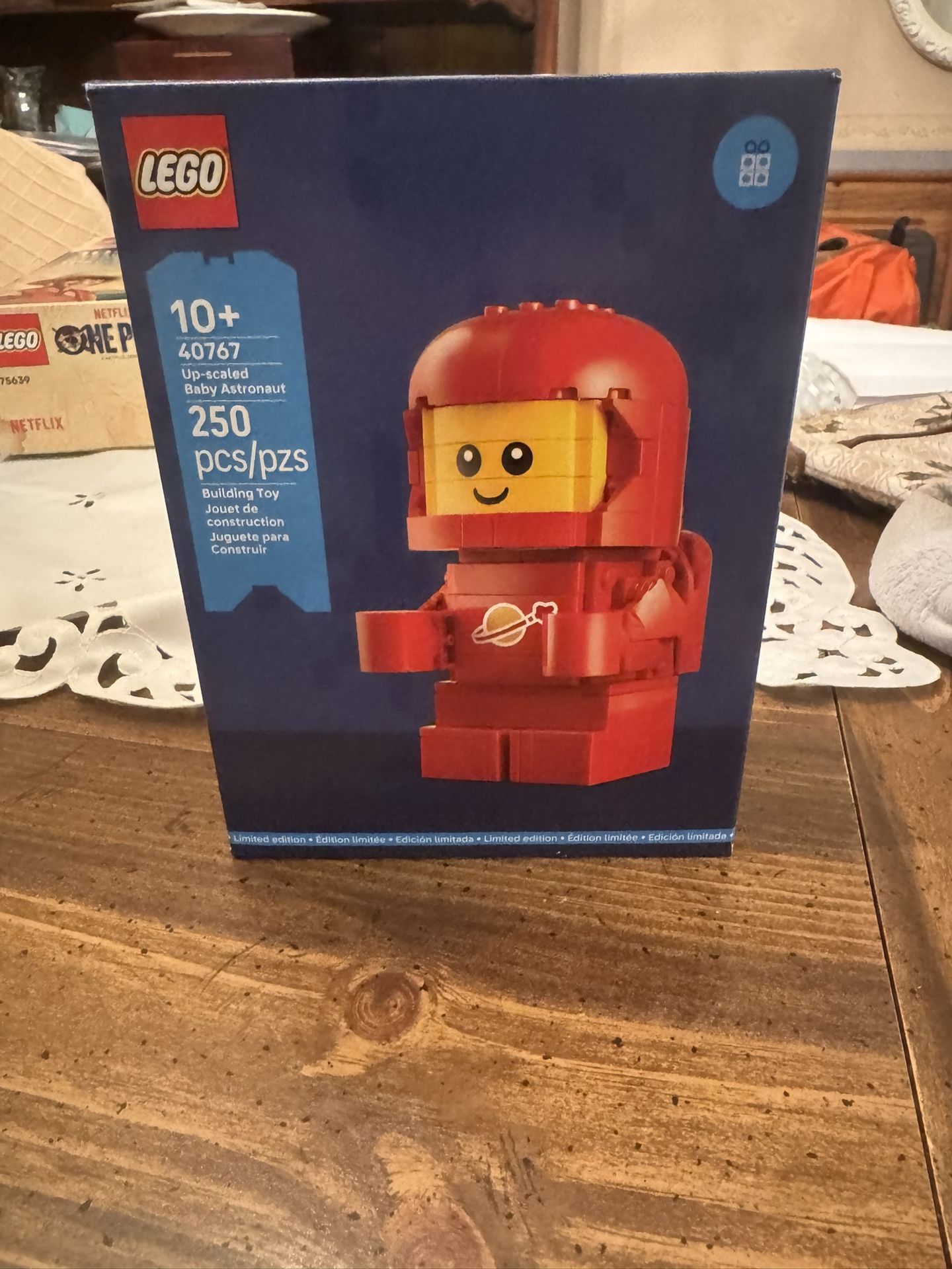 Up-Scaled Baby Astronaut Lego 