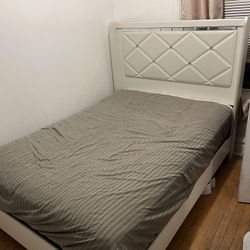 Bed Frame With Dresser
