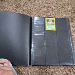Binder With Pokémon Cards