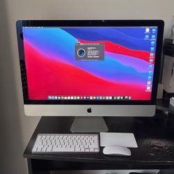 iMac Desktop, Keyboard, Mouse, Trackpad (Late 2014)