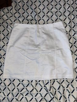 White skirt