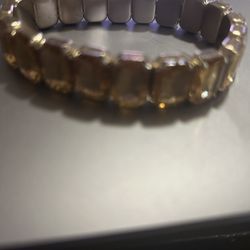 Stretchy Jeweled Bracelet 