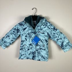 Girls Youth XXS Columbia Bugaboo II Ski Jacket Fleece Interchange Jacket 