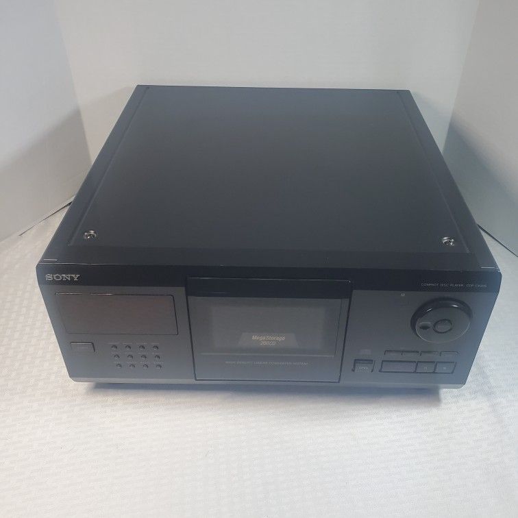 Sony CDP-CX205 200 Disc Mega Storage CD Player Disc Changer - Tested ...