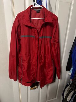 90s XL Nike red wind breaker