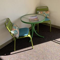 Table And Two Chair Set