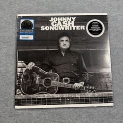 Johnny Cash Songwriter LP Walmart Exclusive Black White Splatter Vinyl Sealed