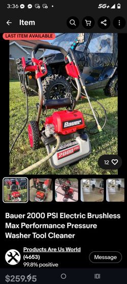 Pressure washer