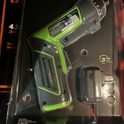 Greenworks 8V Dual Position Screwdriver. 