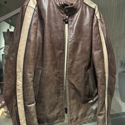 Men’s DANIER Designer Leather Jacket XL