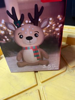 New Christmas inflatable snowman & Reindeer