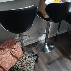 Leather Bar Stooles