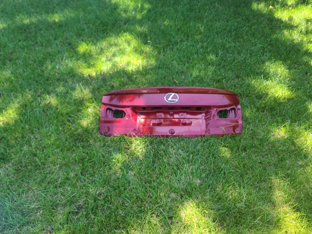 Lexus IS 250/350 Trunk Lid – Red – OEM – 2006-2013