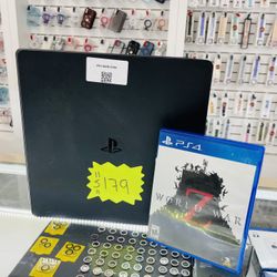 PS4 Slim Game Included 
