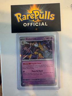 Rare Pokemon Alakazam Holo 056/132