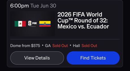 COSM MEXICO GA TICKETS (3)