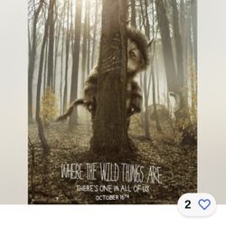 WHERE THE WILD THINGS ARE (2009) Poster 27x40 DS Rare ORIGINAL