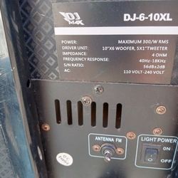 Dj max speaker 2025