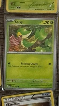 Snivy Pokemon Trading Card