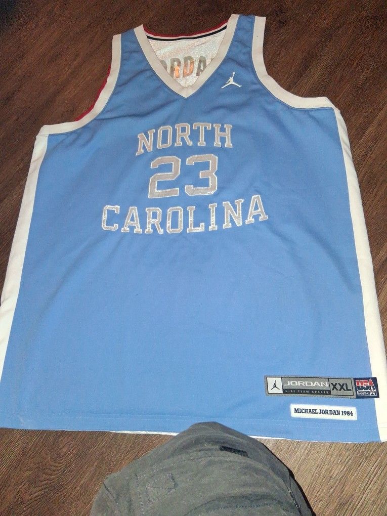 Jordan North Carolina 2xl Jersey