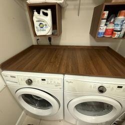 W/D Countertop Walnut 