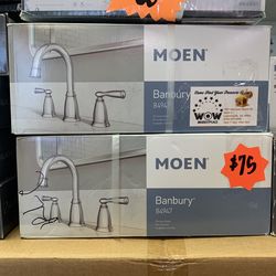 Chrome Bathroom Faucet On Sale 8in Spread