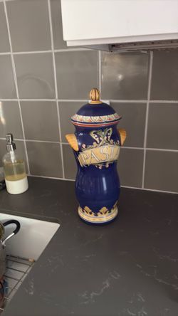 Ceramic pasta storage