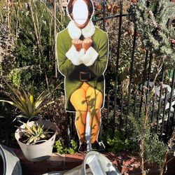 Elf Christmas Yard Display 