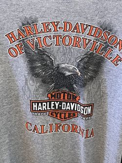 Vintage Harley-Davidson Victorville CA Eagle Long Sleeve Tee - 2XL Very Good! 🏍️