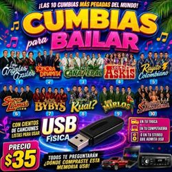 Cumbias Para Bailar USB Flash Drive