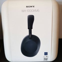 *New*  Sony WH-1000XM6 Noise Cancelling Headphones ($460 Retail) 