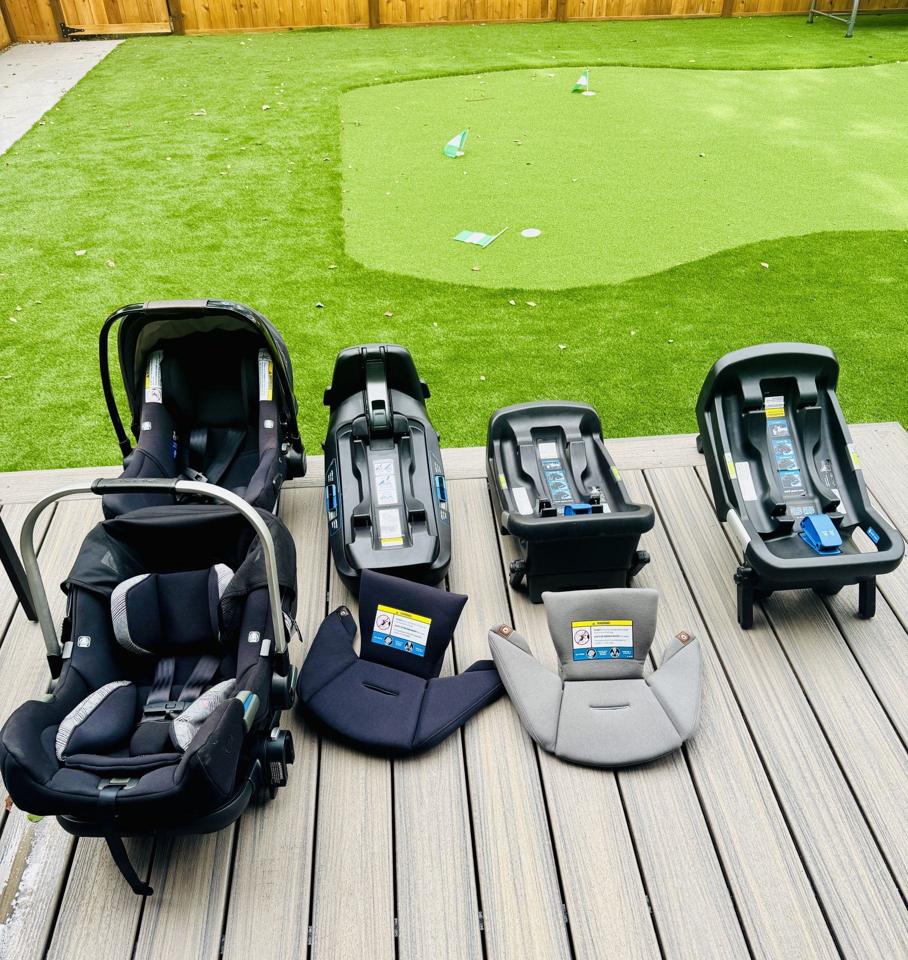 Nuna Pipa Car Seats, bases , Etc. 