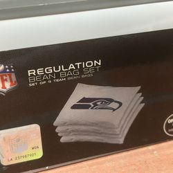 Seattle Seahawks Regulation Bean Bag Set NEW