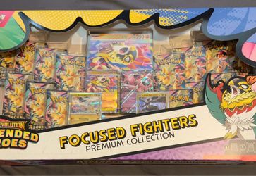 Pokémon Focused Fighters Premium Collection Box