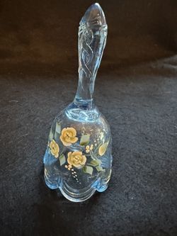 Fenton Sm Bell With Bows