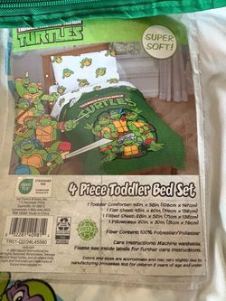 Ninja Turtle sheets and pillow cases no quilt $13. Brand New
