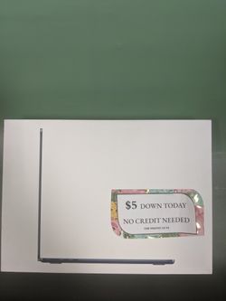 Apple MacBook Air 13 Inch Brand New M4 Chip 16gb RAM 256gb Ssd - 5 Dollars Down No Credit Needed! 