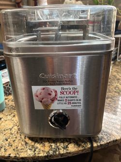 Cuisinart ice cream maker