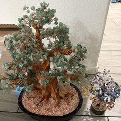 Green Aventurine Crystal Tree🌸