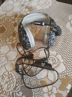 Used Onikuma K5 Camouflage version 7.1 virtual stereo gaming headphones
