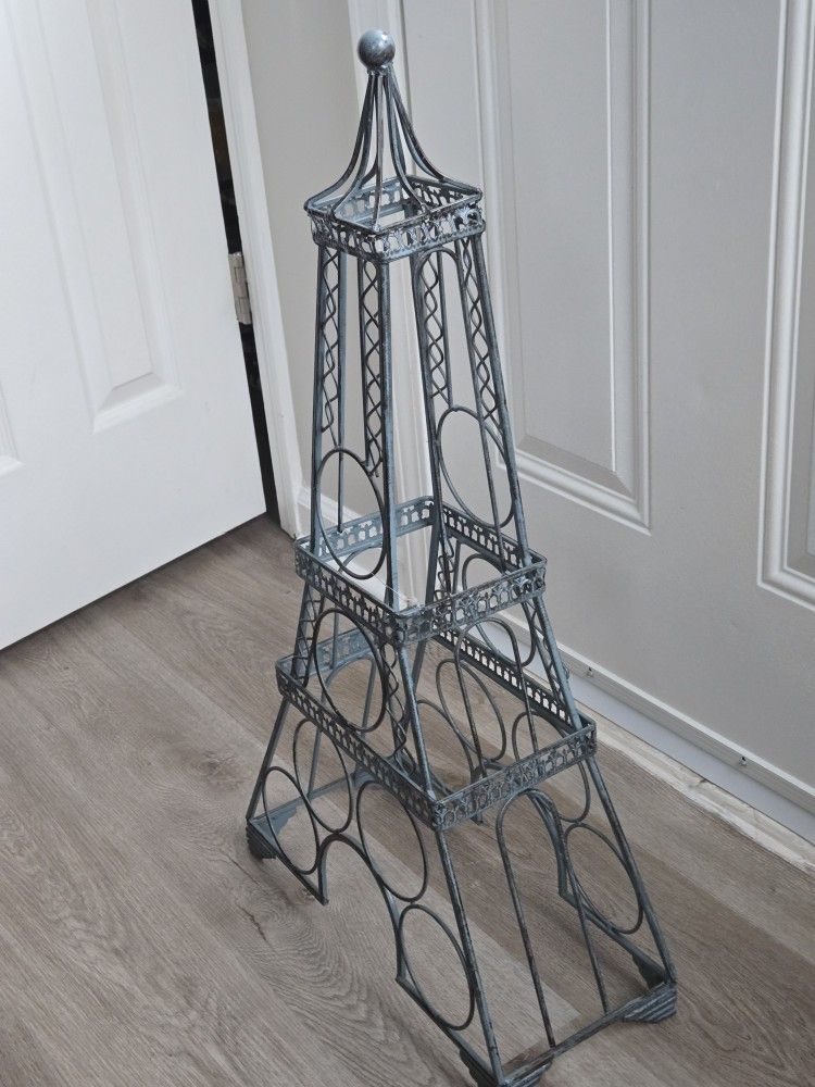 Metal Eiffel Tower Wine Rack